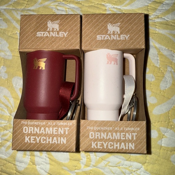 Stanley Other - Stanley Red and Cream Ornament Keychain Mugs